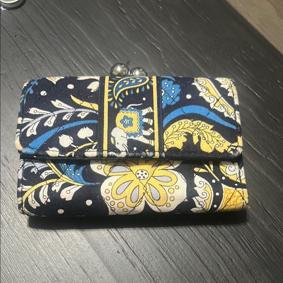 Vera Bradley Midnight Blue Wallet - Picture 1 of 4
